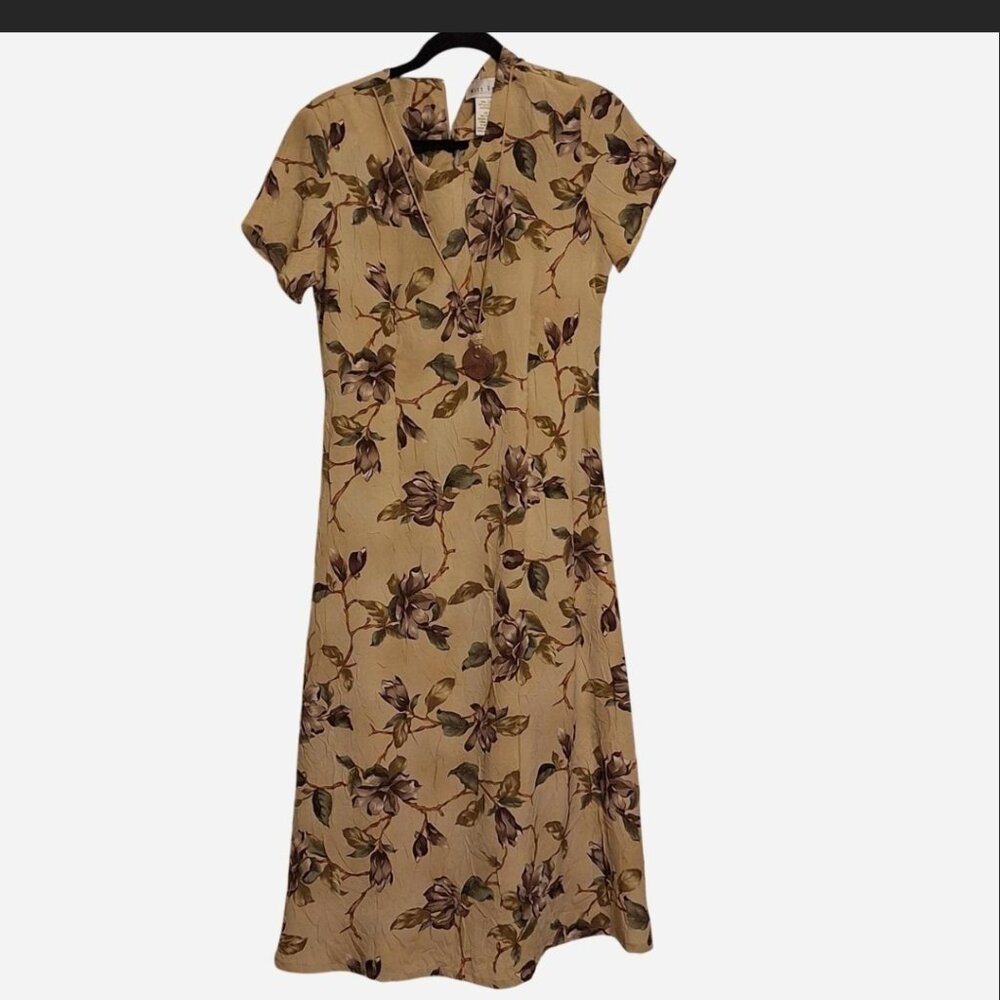 Miss Dorby  vintage floral maxi dress size 8